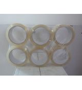 Klebebänder PP transp. leise 50mm x 66m/ 216 St./ 6VE