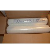 Handstretchfolie 500mm/ 20my/ 300m/ 20VE 120 Rollen