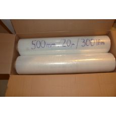 Handstretchfolie 500mm/ 20my/ 300m/ 20VE 120 Rollen